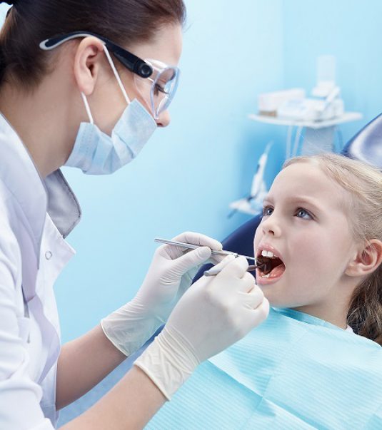 Children's doctor treats your child's teeth